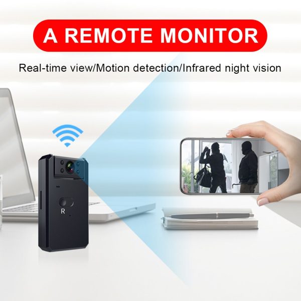 4K Mini Camera WiFi  Smart Wireless Camcorder IP Hotspot HD Night Vision Video Micro Small Cam Motion Detection Vlog Espia - Image 3