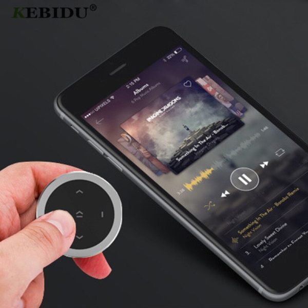 Kebidu Wireless Bluetooth Media Steering Wheel Remote Control mp3 Music Play for Android IOS Smartphone Control Car Kit Styling - Image 5
