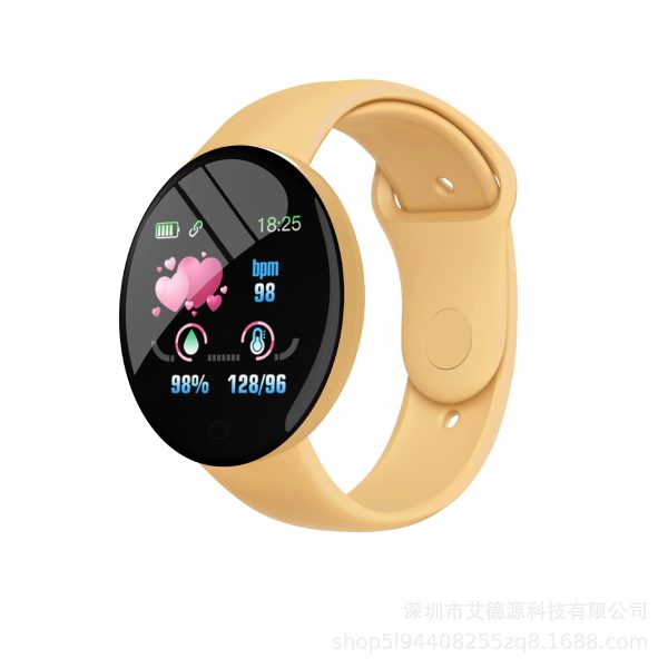 New D18S Macaron Heart Rate Exercise Step Meter Health Monitoring Eight Colors Custom Background Smart Bracelet - Image 6