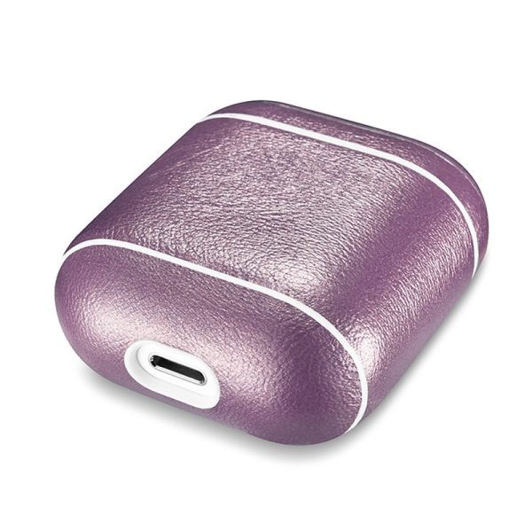 Leather Earphone Case For Apple Airpods Airpod Accessories Dust-proof Protective Cover Bluetooth Headphone Case Waterproof Case - Image 4