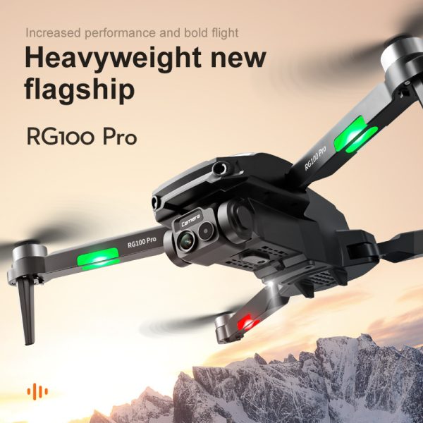 New UAV RG100PRO-Sided Obstacle Avoidance Four Axis Aircraft Brushless Motor 4K HD Aerial Photography Optical Flow RC Drone - Image 2