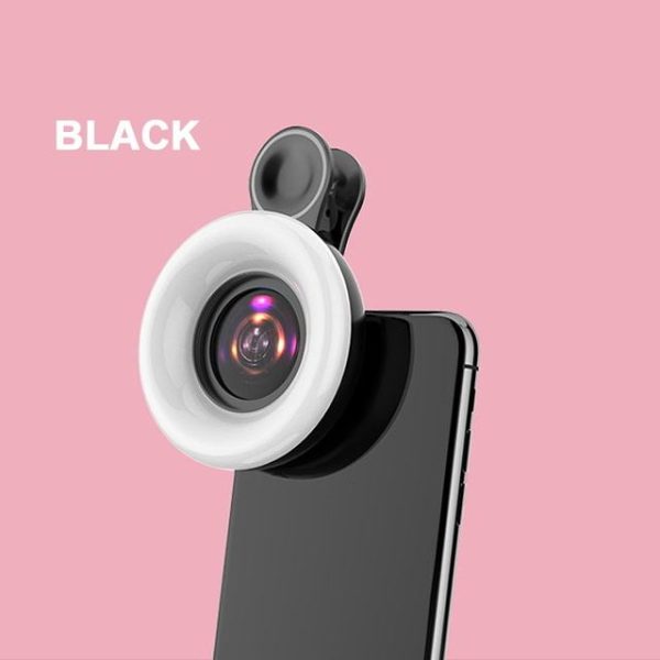 Mobile Phone Lens 15x Macro Lens Beauty Shooting Eyelashes Nails Make-Up Makeup Photo Fill Light LQ190 - Image 8