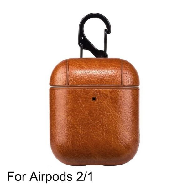 PU Leather Case for Airpods Pro Luxury Protective Cover with Anti-lost Buckle for Air Pods Pro 3 Headphone Earpods Fundas - Image 6