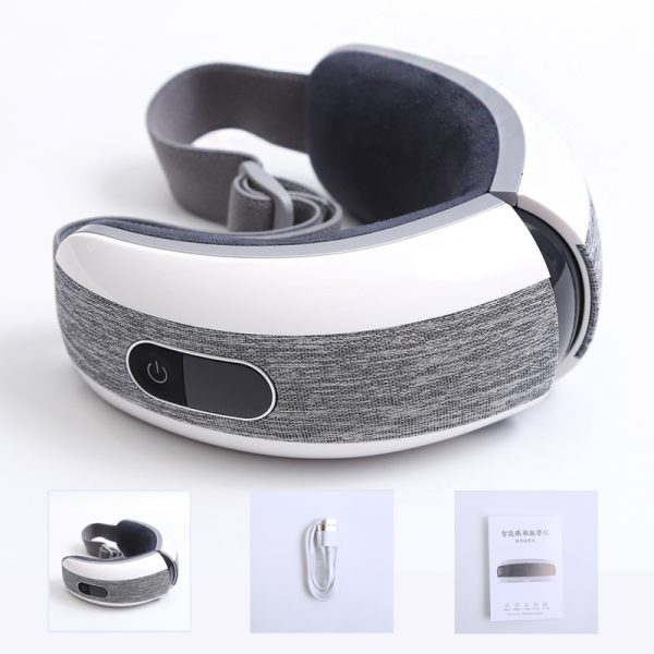 Charging Bluetooth Music Massager Hot Pack Eye Massager Electric  Anti-wrinkle Fatigue Breathable Cloth Massager Healthy Care - Image 7