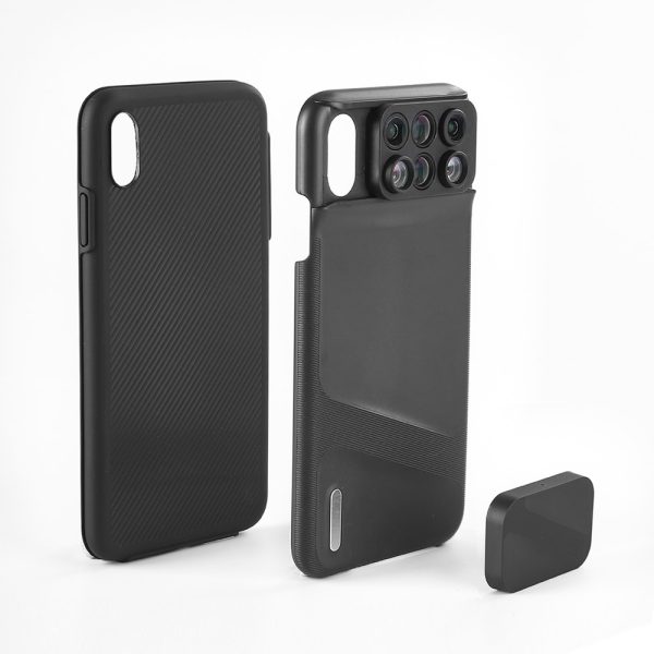 Camera Lens Phone Case for iPhone XR XS Max Fisheye Wide Angle Macro Lens Phone Cover Mobile Phone Lensese Case Full Coverage - Image 2