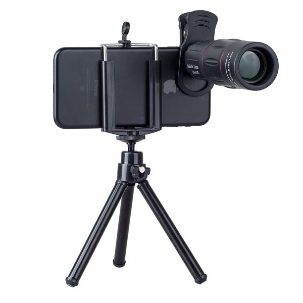APEXEL 18X Telescope Zoom Mobile Phone Lens for iPhone Samsung Smartphones universal clip Telefon Camera Lens with tripod 18XTZJ - Image 2