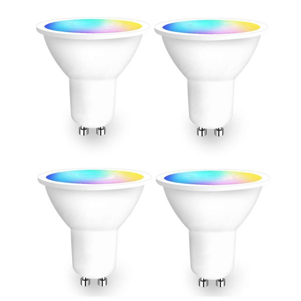 WIFI Smart Spotlight GU10 RGBCW Mobile Phone APP Dimming And Color Matching Support Alexa Speaker Control - Image 5