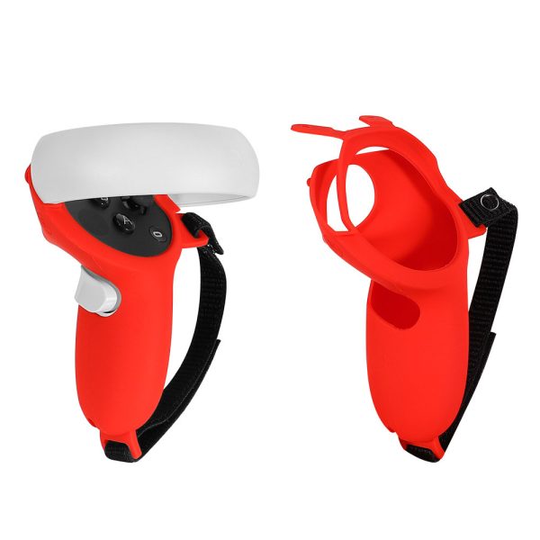 Oculus Quest 2 Handle Bump Half-Pack Drop-Proof Silicone Protective Cover Non-Slip VR Accessories - Image 7