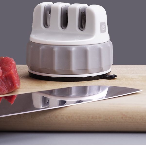 Xiaomi Mijia Mini Knife Sharpener One-handed Sharpening Super Suction  Kitchen Sharpener Tool - Image 3
