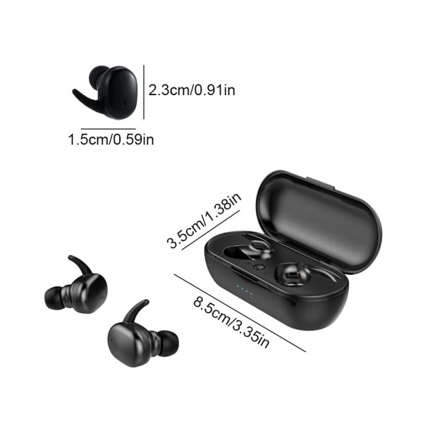 TWS Bluetooth 5.0 Wireless Stereo Earphones Earbuds In-ear Noise Reduction Waterproof Headphone Headset With Charging Case - Image 5