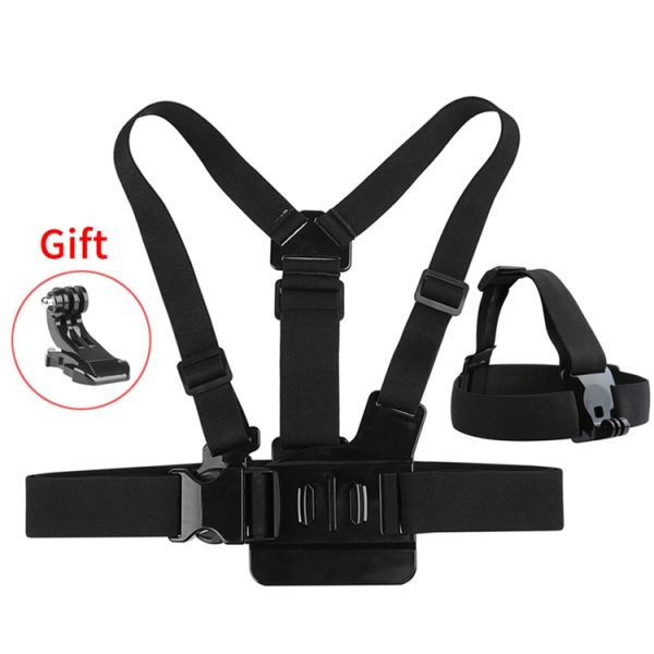 SHOOT Adjustable Harness Chest Strap Head Strap Belt for GoPro Hero 9 8 7 5 Black Xiaomi Yi 4K Sjcam Sj4000 Go Pro 7 8 Accessory - Image 5