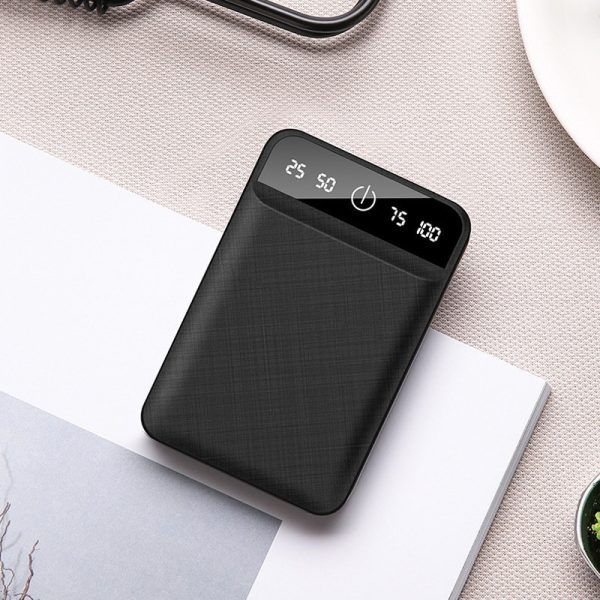 20000mAh Mini Charger Portable Two-way Fast Charging Power Bank Digital Display External Battery for iPhone Xiaomi Samsung - Image 8