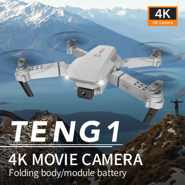 E88 Drone HD Camera Quadcopter Long Range Air Pressure Fixed Height Children's Remote Control Aircraft Drone - Image 5