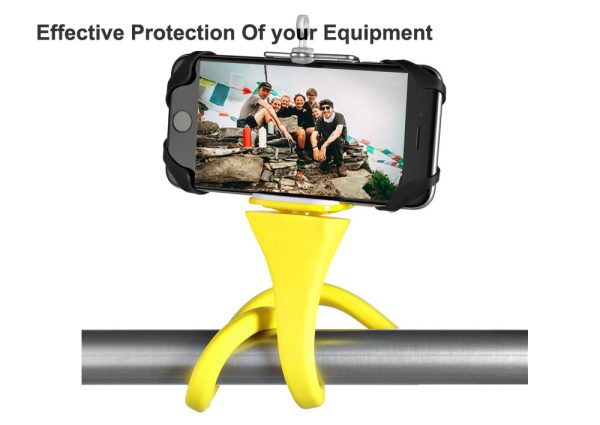 Flexible selfie stick monopod wireless Bluetooth tripod monkey holder for GoPro iPhone camera phone car bicycle universal - Image 3
