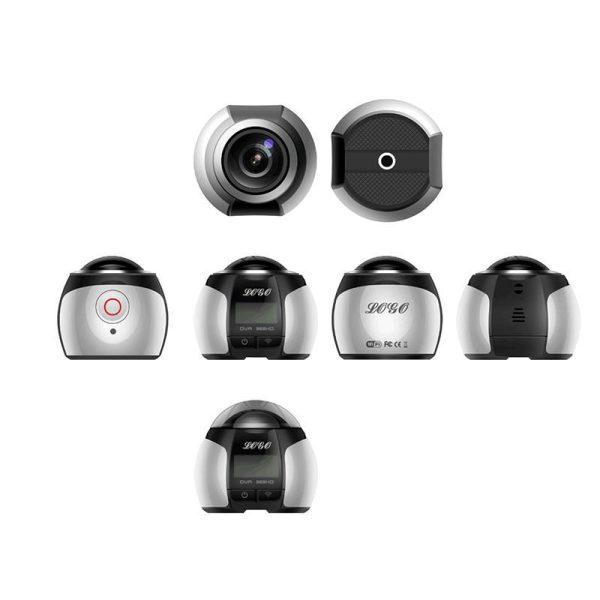 360 Action 4K Camera with Wifi - Image 2