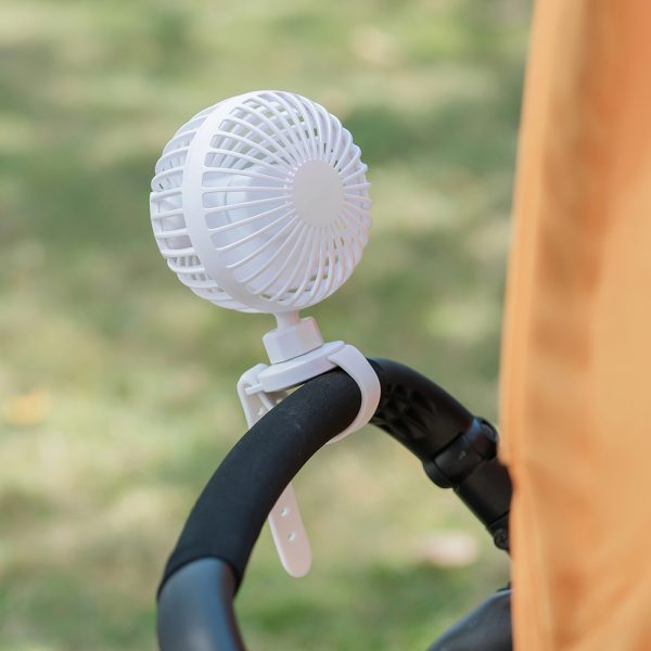 Stroller Fan Portable Small Children's Fan Student Dormitory USB Wrist Fan - Image 2