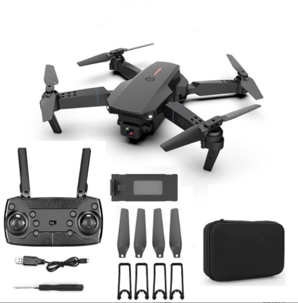 E88 Drone HD Camera Quadcopter Long Range Air Pressure Fixed Height Children's Remote Control Aircraft Drone - Image 6