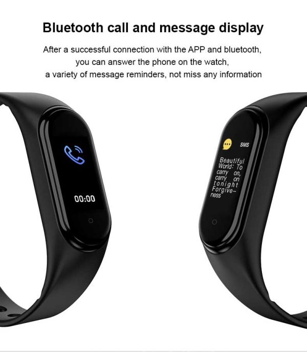 M5 Smart Band Fitness Tracker Smart Watch Sport Smart Bracelet Heart Rate Blood Pressure Smartband Monitor Health Wristband - Image 3