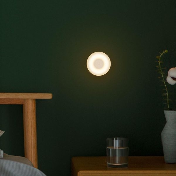 Xiaomi Mijia Night Light 2nd Generation Magnetic Attraction Night Lamp 360 Rotating Adjustable Infrared Body Sensor - Image 2
