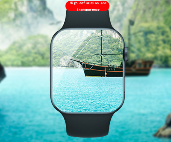 Suitable for Apple Watch7 Full Cover UV Watch Film iWatch7 41 45MM Watch Screen Saver - Image 2