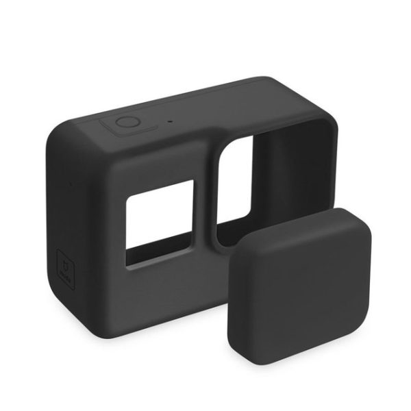 Go Pro Accessories Action Camera Case Protective Silicone Case Skin +Lens Cap cover for GoPro Hero 6 5 Black Hero 6 Camera - Image 8
