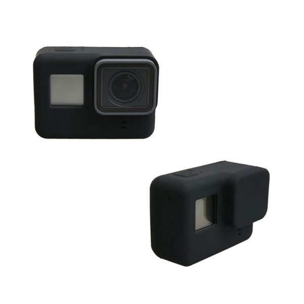 Go Pro Accessories Action Camera Case Protective Silicone Case Skin +Lens Cap cover for GoPro Hero 6 5 Black Hero 6 Camera - Image 3