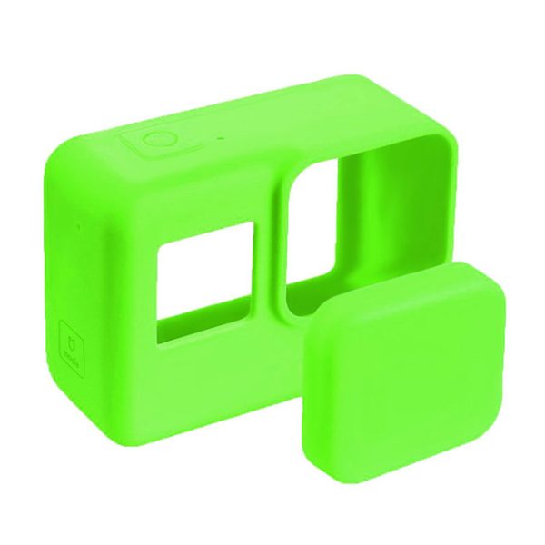 Go Pro Accessories Action Camera Case Protective Silicone Case Skin +Lens Cap cover for GoPro Hero 6 5 Black Hero 6 Camera - Image 9