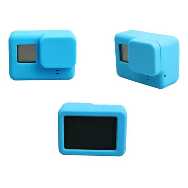 Go Pro Accessories Action Camera Case Protective Silicone Case Skin +Lens Cap cover for GoPro Hero 6 5 Black Hero 6 Camera - Image 4