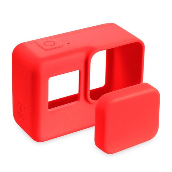 Go Pro Accessories Action Camera Case Protective Silicone Case Skin +Lens Cap cover for GoPro Hero 6 5 Black Hero 6 Camera - Image 10