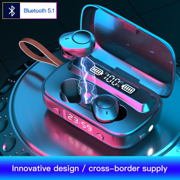 Oringinal Bluetooth Earbuds TWS Headset Wireless Earphone Touch Control HiFI HD Stereo Earbuds Digital display for sport - Image 2
