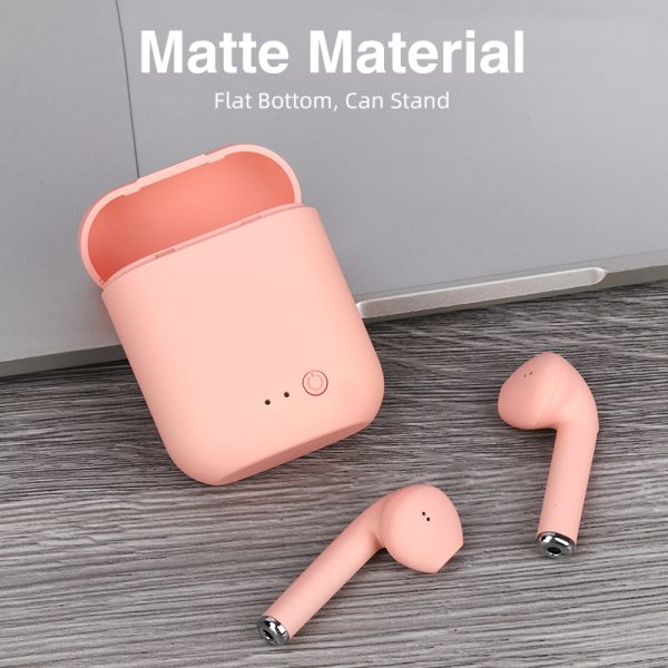 Mini-2 TWS Wireless Earphones Bluetooth 5.0 Earphone TWS Matte Macaron Earbuds With Mic Charging Box Headset Wireless Headphones - Image 3