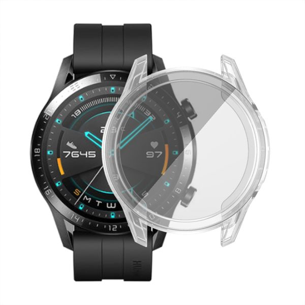TPU Case for Huawei watch GT 2 46mm strap band Watch GT / GT2 46 mm soft Plated All-Around Screen Protector cover bumper Cases - Image 2