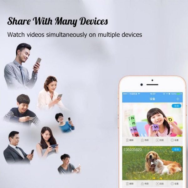 Wifi Mini Camera APP Remote Monitor Home Security 1080P IP Camera IR Night Magnetic Wireless Camera Dropship - Image 2