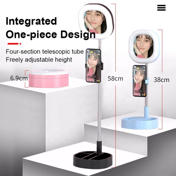 Universal USB Selfie Ring Light Photo Studio Camera Lights Dimmable Video Lighting With Stand For Youtube Makeup Live - Image 2