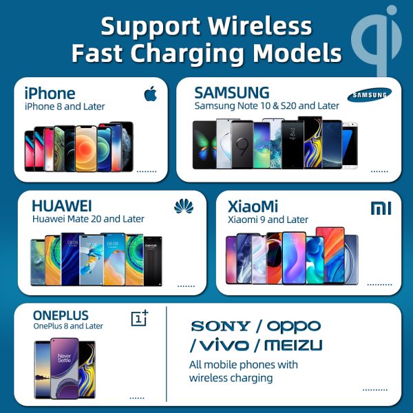 Magnetic Wireless Charging For iPhone 12 Pro Max Mini 15W Fast Charger For iPhone 11 XS X Wireless Charger - Image 6