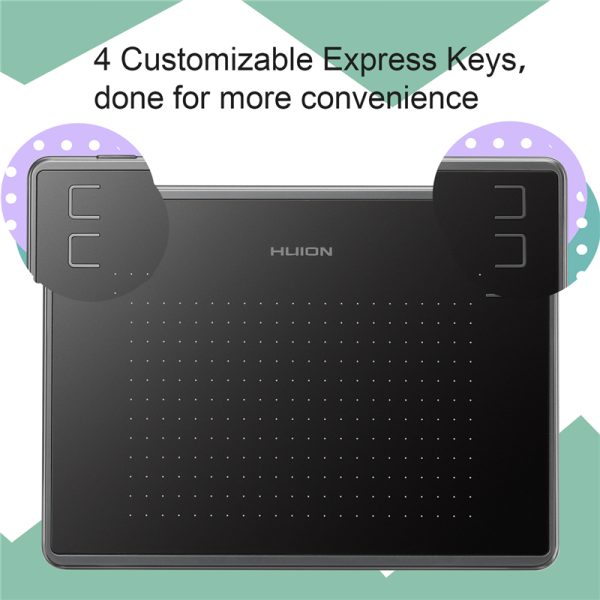H430P Graphics Drawing Digital Tablets Signature Pen Tablet OSU Game Tablet with Battery-Free Stylus Pen with  Gift - Image 5