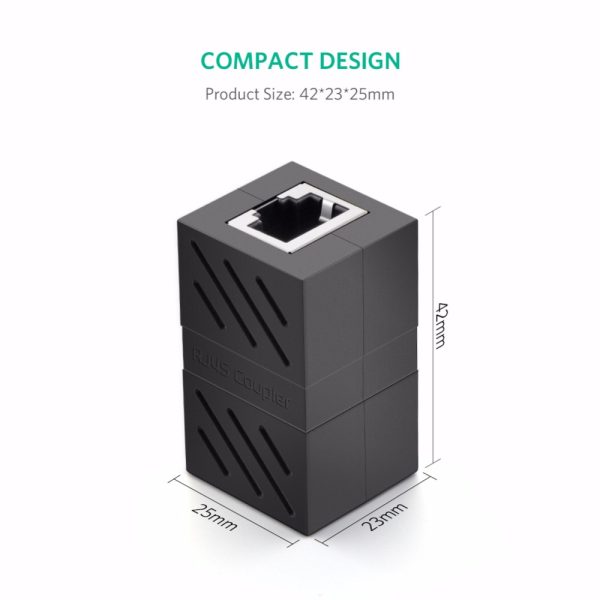 Ugreen RJ45 Connector Cat7/6/5e Ethernet Adapter 8P8C Network Extender Extension Cable for Ethernet Cable Female to Female - Image 6