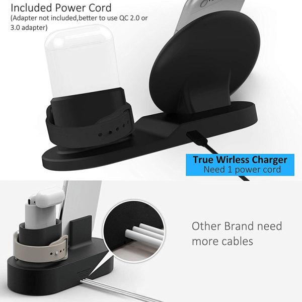 10W Qi Wireless Charger For Iphone XS XR 8 Plus 11 Pro Max Xiaomi Mi9 Huawei Fast Charger - Image 5