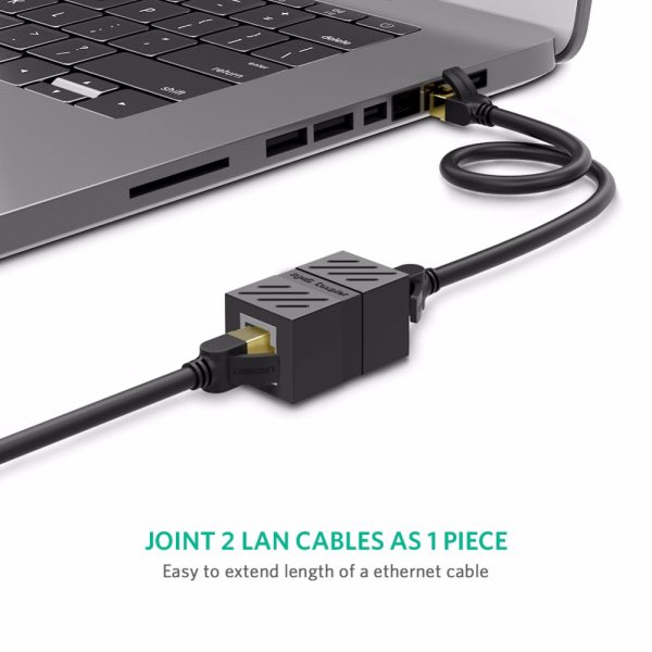 Ugreen RJ45 Connector Cat7/6/5e Ethernet Adapter 8P8C Network Extender Extension Cable for Ethernet Cable Female to Female - Image 2