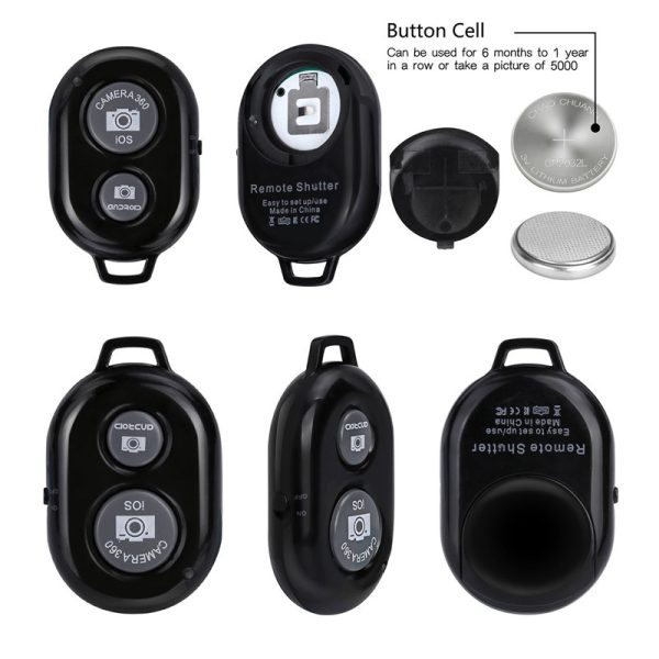 Wireless Bluetooth Smart Phone Camera Remote Control Shutter For Selfie Stick Monopod compatible Android IOS iPhone X iPhone 8 - Image 3