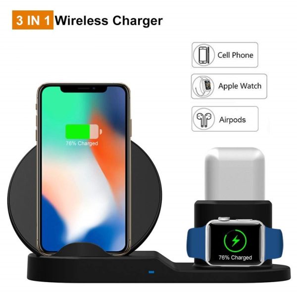 10W Qi Wireless Charger For Iphone XS XR 8 Plus 11 Pro Max Xiaomi Mi9 Huawei Fast Charger - Image 7