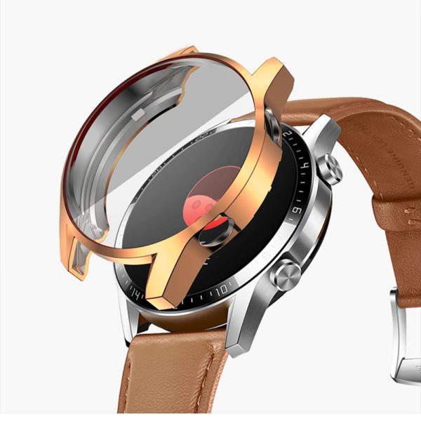 TPU Case for Huawei watch GT 2 46mm strap band Watch GT / GT2 46 mm soft Plated All-Around Screen Protector cover bumper Cases - Image 4