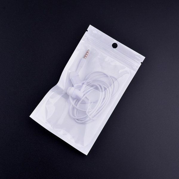 Wired earphone 3.5mm Earbud With Mic Volume Control waterproof Music Gaming In-ear Sport Headset off white Earbuds for music MP3 - Image 7