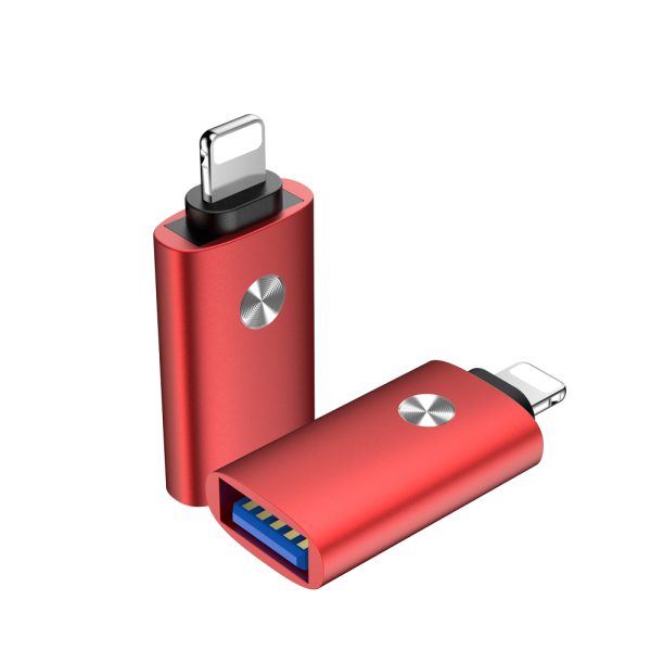 NOHON Famale USB to Lightning Camera Adapter Converter Data SD Card U Disk Short OTG For iPhone 11 Pro XS MAX XR X 6 6S 7 8 Plus - Image 10