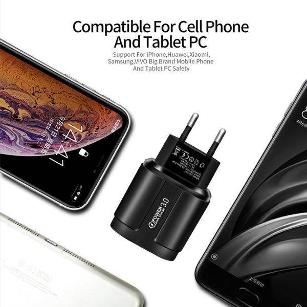 usb fast charger quick charge 3.0 4.0 universal wall mobile phone tablet chargers for iphone 11 samsung huawei charging charger - Image 5