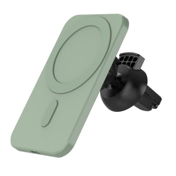 15w Magnetic Car Wireless Charger Phone Stand For Iphone 12 ProMax 12Mini Magsafe Car Holder - Image 7