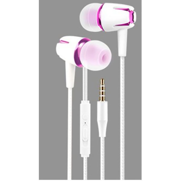 Luminous Headset 3.5mm Plug Wired Glowing Earphone with Mic Volume Control Bass Earbud for IPhone Samsung Huawei Xiaomi Phone Pc - Image 9