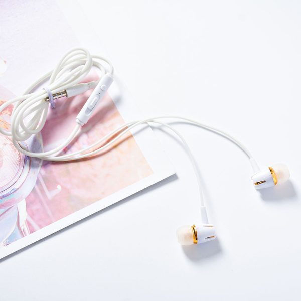 Luminous Headset 3.5mm Plug Wired Glowing Earphone with Mic Volume Control Bass Earbud for IPhone Samsung Huawei Xiaomi Phone Pc - Image 4