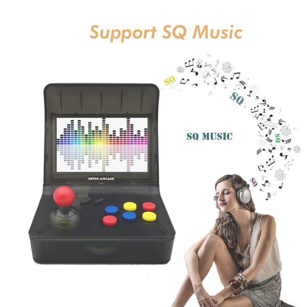 Usb Game Player Retro Mini Handheld Game Console 4.3 Inch 64bit 3000 Video Games Cassical Family Game Console - Image 5