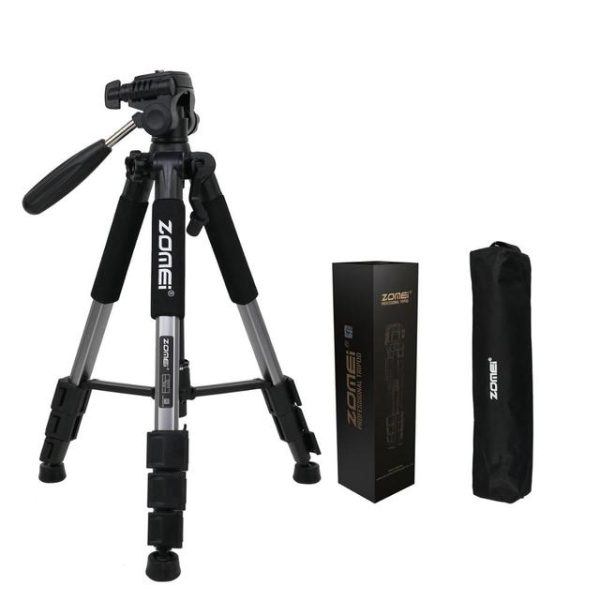 Q111 Professional Portable Travel Aluminum Camera Tripod&Pan Head for SLR DSLR Digital Camera Three color - Image 7